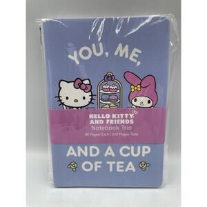 2024 Sanrio Hello Kitty & Friends Hearts 3-Pk Ruled Notebook 80 Pages Each NEW